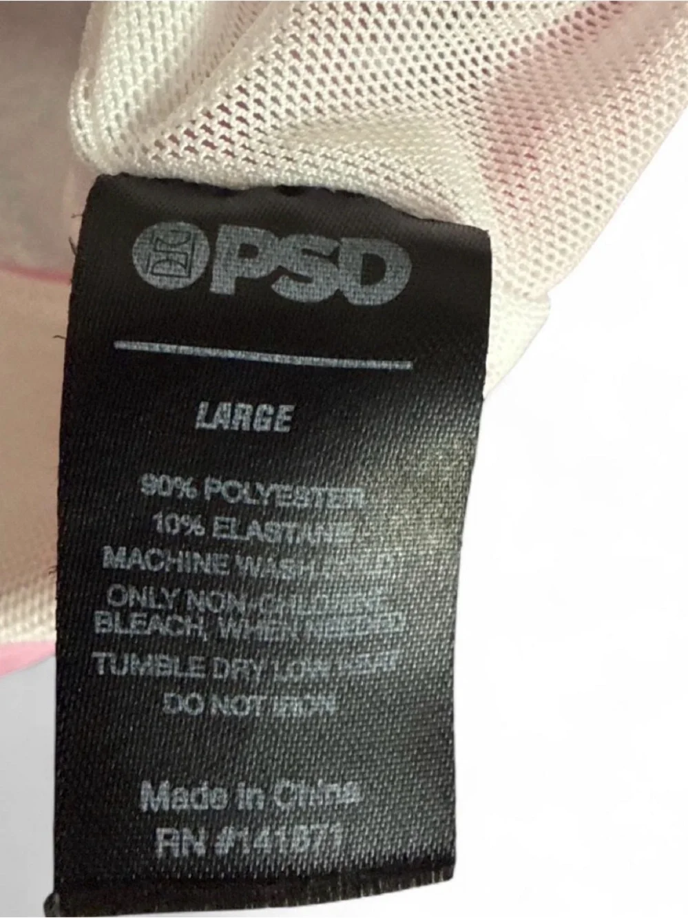 PSD Pink Paisley Crop Bralette